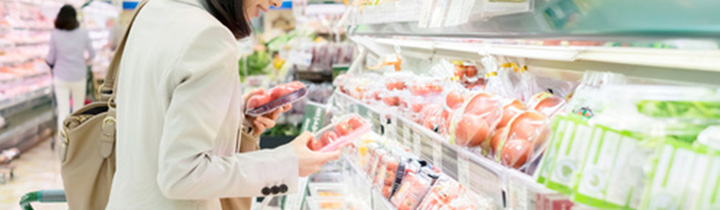 消費者の生鮮品の購入実態
