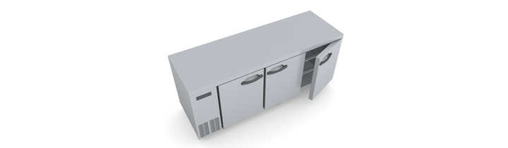 売場1,000m²あたり冷蔵・冷凍機器合計尺数